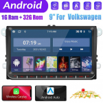 2Din Android GPS-auto multimeediumipleier Volkswagen Golf Polo Tiguan Passat b7 b6/SEAT Leon/Skoda Octavia 1+32GB jaoks