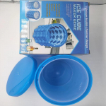 Kaasaskantav 2-&uuml;hes suur silikoonist j&auml;&auml;&auml;mbri vorm koos kaanega Ruumi s&auml;&auml;stvad kuubikute valmistamise t&ouml;&ouml;riistad k&ouml;&ouml;gipidude jaoks