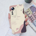 Xiaomi 10 11 12 13 Lite 10T 11T 12T 12S Ultra 11X Pro &uuml;mbriste jaoks, kate Fashion Love Heart kaamera kaitse ruudukujuline vedel silikoon Xiaomi kaitseraua jaoks Xiaomi Mi 10i