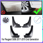 4 tk auto porilapid Peugeot 5008 2017 2018 MK2 porikaitse Pritsmekaitsed Poritiibade porilapid Auto gray