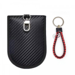 1 tk auto v&otilde;tmehoidja kaitse v&otilde;tmehoidja &uuml;mbrisega Faraday puur v&otilde;tmeta lukustuskott Vargusevastase kotiga V&otilde;tme RFID signaali blokeerija kott v&otilde;tmehoidjaga 1 Kit punane