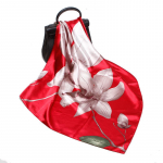 Kvaliteetsed luksuslikud siidist sallid peapael Sallid kaelasall naistele kett siidist sall naiste dekoratiivne sall 90*90cm