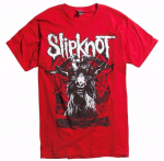 Slipknot Iowa Goat T-s&auml;rk Autentne litsentsitud esi-tagakujundus S
