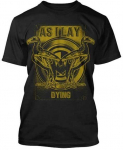 AS I LAY DYING Skeleton Vultures Br&auml;ndi Unisex T-s&auml;rk S