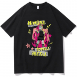 Nimona Print t-s&auml;rk Summer Fashion merch 100% puuvillane O-kaelus Naiste Unisex l&uuml;hikeste varrukatega vabaaja T-s&auml;rk Harajuku Streetwear Riided L