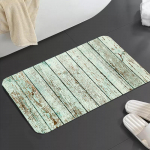 Puidust Grain Print Pehme k&ouml;&ouml;givaip V&auml;simusvastane K&ouml;&ouml;givaip Veekindel libisemisvastane Vaibade Komplekt Jooksuvaiba Voodivaip Imav vaip k&ouml;&ouml;ki 40*60cm