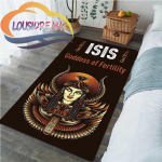 Horus Vana-Egiptuse jumal Egiptuse silm Vaarao Anubise n&auml;gu. Elutoa pehme Vaip Kodu Lastep&otilde;rand Mat 40cm x 60cm