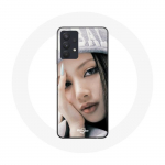 &Uuml;mbris Samsung Galaxy A32 5G Blackpink Lisa LALISA soololauluplakatile