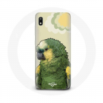 &Uuml;mbris Samsung Galaxy A10 Amazon Parrots Green jaoks