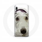 Valge &uuml;mbris Samsung Galaxy A10 Pitbull Dog jaoks