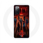 &Uuml;mbris Samsung Galaxy S20 FE Stranger Things plakatimeeskondade f&auml;nnikunsti 4. hooajale