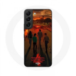 &Uuml;mbris Samsung Galaxy S21 FE Stranger Things 4. hooaja plakatikunstiga uue teooria meeskonnad