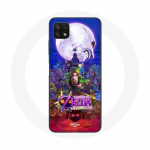 Coque pour Samsung Galaxy A22 5G La l&eacute;gende du Masque de Majora Zelda Jeux Vid&eacute;o