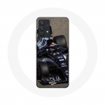 Coque Samsung Galaxy A13 5G Formule 1 Yuki Tsunoda pilote automobile de F1 Bleu