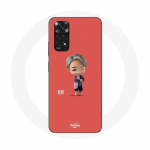 Coque pour Xiaomi Redmi Note 11S BTS TinyTAN Animation RM