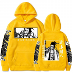 Kuumad Jaapani Anime Bleach Hoodies Y2K meeste Zaraki Kenpachi Graafilised dressipluusid Naljakad Harajuku multifilmi pulloverid meestele XXL