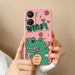 Xiaomi Redmi Note 13 Pro 13R 13C K60 Ultra K70 Pro K70E &uuml;mbrisele armsa dinosauruse k&otilde;rgekvaliteedilise matt vedela silikoonist tagakaane kaitsekesta kaitserauad Xiaomi Redmi K70 Pro