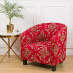 Elastne vanniklubi tooli kate Stretch &uuml;he istmega diivanikatted elutoa jaoks Slipcover tugitooli diivani kate m&ouml;&ouml;bli kaitse Universal