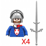 S&otilde;jalised ehitusplokid Keskaegsed Solider Figuurid Jeruusalemma R&uuml;&uuml;tlid Ristis&otilde;jad Rooside S&otilde;da S&otilde;jahobuste Relvade Kilp