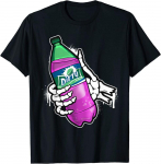 Lean Purple Drink Dirty Double Cup Lean Line Smoke Unisex T-s&auml;rk S