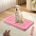 Koerte tualett pissuaari pritsmevastane v&otilde;re, mis hoiab puhtana Eemaldatav potialuse trenaž&ouml;&ouml;r heleroosa v&auml;rv