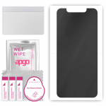apgo Hydrogel Privacy Matte Screen Protector for Doogee X60L, Anti Spy, Hydrogel Film, Flexible, Soft TPU with positioning layer easy installation