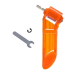 1Kaasaskantav 2,0&ndash;12,5 mm puuritera teritaja Keerdpuurite teritusmasin Korundi lihvketta t&ouml;&ouml;riistad oranž