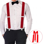 Meeste/naiste &uuml;hesuurused ripatsid, reguleeritavad ripatsid tugeva t&ouml;&ouml;klambriga, punane punane