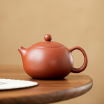 1 tk Purple Clay teekann Poolmanuaalne majapidamises kasutatav teekann Kung Fu teekomplekt Originaalne pott koju Restoran Hotelli Kontori tee tarvikud Kingitus tee jaoks Lov Xi Shi Pot-about 8.79oz