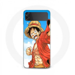 Coque Samsung Galaxy Z Flip4 Monkey D Luffy one piece film