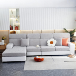 Elastne Clover seemisnahast diivanikate libisemiskindel Lihtne kaasaegne diivanikate k&otilde;ikeh&otilde;lmav universaalne kate Four Seasons universaalne 50-65cm*50-65cm*5-20cm