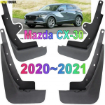 4x Car Mud Flaps Guards For Mazda CX-30 CX30   Mudflaps Splash Guard Matte Protection Mudguards Car Accessories wheel