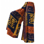 Naiste laia s&auml;&auml;rega Boho Harem P&uuml;ksid Mustlane Hipi India Tai Bohemian Palazzo P&uuml;ksid Smocked Waist Aladdin P&uuml;kste s&auml;rk M