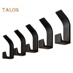 5 tk Seinakinnituskonksud Puurimata Isekleepuv libisemisvastane Veekindel Suurep&auml;rane Kandev&otilde;ime Vannitoa riided K&auml;ter&auml;tik K&ouml;&ouml;giriistade hoiuriide 5pcs must