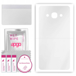 apgo Ultra Clear Protective Skin Sticker for the back compatible with Samsung Galaxy J3 Pro, Wrap Film, Hydrogel Film, Flexible, Soft TPU with positio