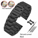 Kvaliteetne roostevabast terasest kellarihm Casio Tissot Seiko Citizeni metallist lameda/kumera otsaga rihmaga k&auml;ev&otilde;ru kella kett 20mm 22mm 22mm