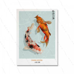 Jaapani Yayoi kunstnik Ohara Koson Vintage plakat Hokusai gei&scaron;a kunstiplakatid Klassikalised l&otilde;uendimaalid Seinakunst Kodu sisustus Kingitus 21x30cm No Framed