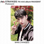 Hulkuvate laste seitsmenda minialbumi Maxident ametlik fotokaardi n&auml;okleebis KPOP K-POP Bangchan - Photocard #02