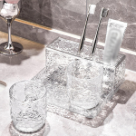 Hambaharja topsihoidja komplekt Vannitoatopsid T&ouml;&ouml;laua korraldaja Aksessuaarid Mood puhas