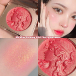 Highlighter reljeefne p&otilde;sepuna Glitter n&auml;ohooldus kauap&uuml;siv l&auml;ikiv puuder roosa Coral Rouged For Cheeks lauv&auml;rv sile kosmeetika