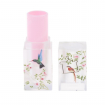 Small Fresh Scrub Square Huulepulga Tube Empty Lip Balm Container Huuletuubikud Makeup 12.1*67.5*22mm roosa