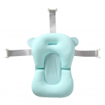 Kaasaskantav imikute vannipadja libisemisvastane vasts&uuml;ndinu vannipadja iste, mis pakub mugavust ja tuge 0&ndash;12 kuu vanusele lapsele roosa