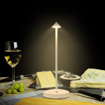Drop Shipping Creative laualamp restoranile Laetav juhtmevaba puutelamp V&auml;ike &ouml;&ouml;valgus Laetav USB-C laualamp Warm White