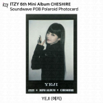 ITZY 6. minialbum Cheshire'i ametlik fotokaart SKP Al BDM JYP MS MK MP SW Y24 Yeji - SW Polaroid