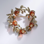 Vanemad prossid, lilledega lehtedest prossid kuld