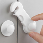 Multifunktsionaalne turvakaitse lukud beebi turvakapp sahtli ukselukk Kodu valge WC k&uuml;lmiku lukk 5tk/partii