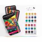 Prismacolor Premier Professionaalsed V&auml;rvipliiatsid, Pehme S&uuml;damik, 12/24 Pakiga Joonistuspliiatsi Komplekt Algajatele ja Kogenud Kunstnikele must