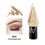 1 tk Diamond Shiny Eye Liners Lauv&auml;rv Veekindel h&otilde;bedane roosikuldne v&auml;rv Glitter Sequins Silmapliiats Lauv&auml;rv Meik Ilu Kosmeetika 01