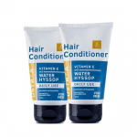 Ustraa Daily Use Hair Conditioner - 100 g x 2 - Daily Use Post-Shampoo Conditioner | No SLS No Paraben | with Water Hyssop (Brahmi) & Vitamin E