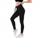 Naiste s&auml;&auml;rised k&otilde;rge v&ouml;&ouml;kohaga Slim Fit sametvooder Paksendatud p&uuml;ksid Hip Lift Yoga Fitness Botting p&uuml;ksid S veinipunane v&auml;rv